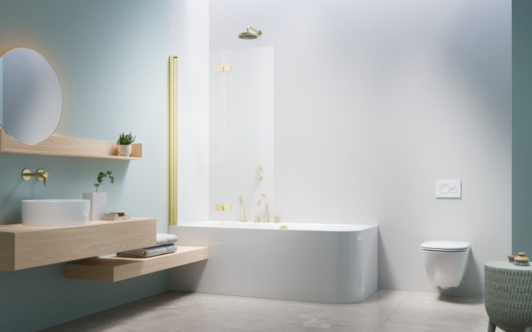 Radaway Nes Brushed Light Gold